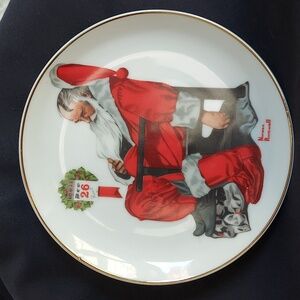 * Norman Rockwell, A Special Edition Collectors Plate, The Day After Christmas